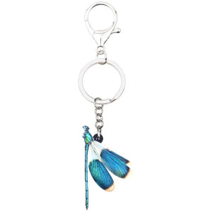 Llavero Libélula Azul | Idea Regalo Original - 1001 Abeilles