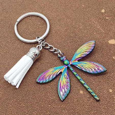 Llavero Libélula Acrílico de Colores | 6 Colores | 1001 Abeilles