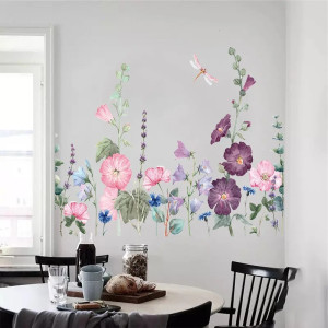 Vinilos Decorativos de Enredaderas y Libélula | 1001Abeilles