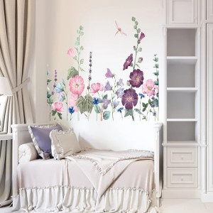 Vinilos Decorativos de Enredaderas y Libélula | 1001Abeilles