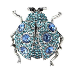 Broche Mariquita Radiante - Joya Única para Amantes de Insectos