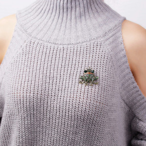 Broche Rana Real – Joya Majestuosa y Mágica para Regalo