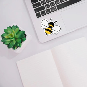 Pegatinas de Abejas Adorables | Set de Stickers Decorativos