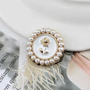 Botones Vintage Rosa Imperial | Set de 10 Accesorios Chic