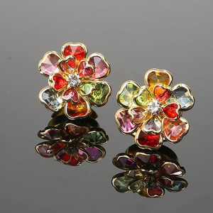 Cubrebotón "Flor de Esplendor" | Accesorio de Moda Original