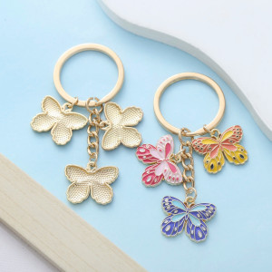 Llavero de Mariposas 'Trío Encantado' | Regalo Original Mujer