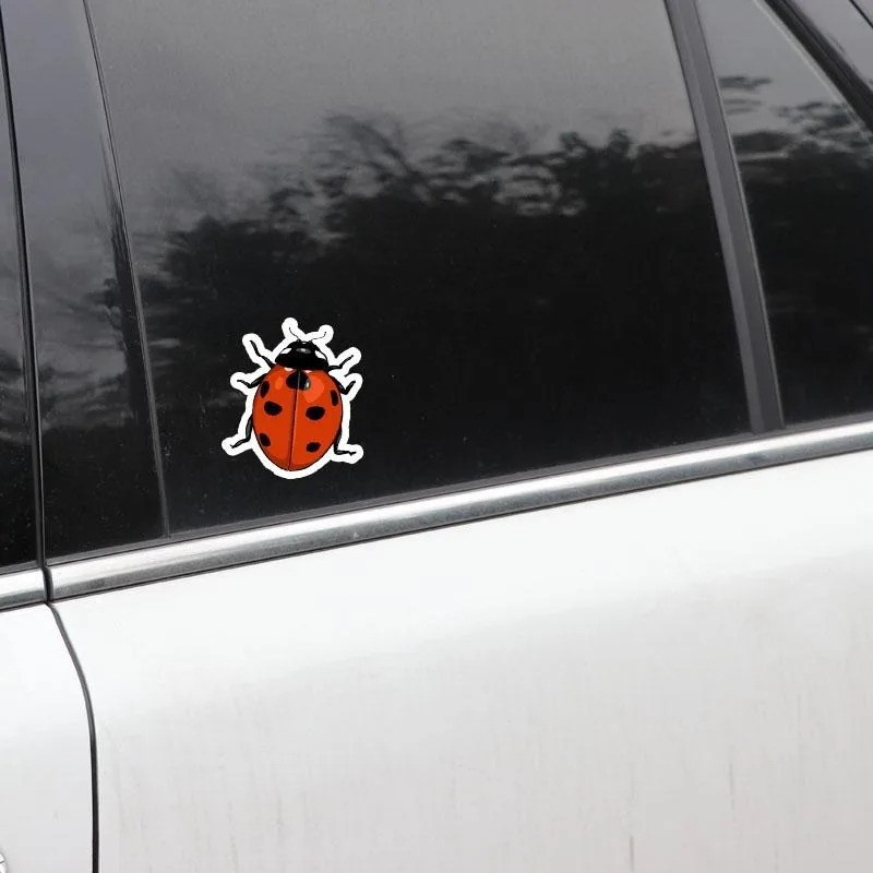 Pegatina Mariquita de la Suerte | Sticker Original y Duradero