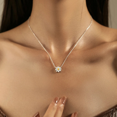 Collar Abeja 'Flor de Miel' - Joya en Plata de Ley 925
