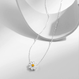 Collar Abeja 'Flor de Miel' - Joya en Plata de Ley 925
