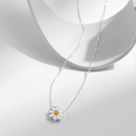 Collar Abeja 'Flor de Miel' - Joya en Plata de Ley 925