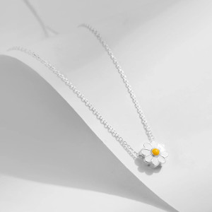 Collar Abeja 'Flor de Miel' - Joya en Plata de Ley 925