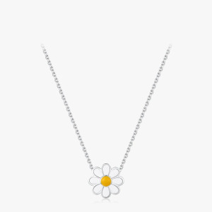 Collar Abeja 'Flor de Miel' - Joya en Plata de Ley 925