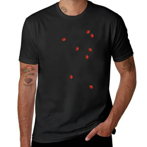 Camiseta Mariquita Hombre – "Suerte Natural" Elegante y Única