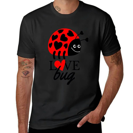 Camiseta "Love Bug" de Mariquita para Hombre | Regalo Original