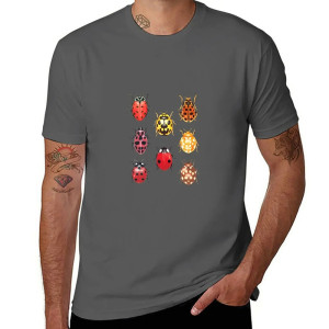 Camiseta Original de Mariquitas Hombre | Colección Naturaleza