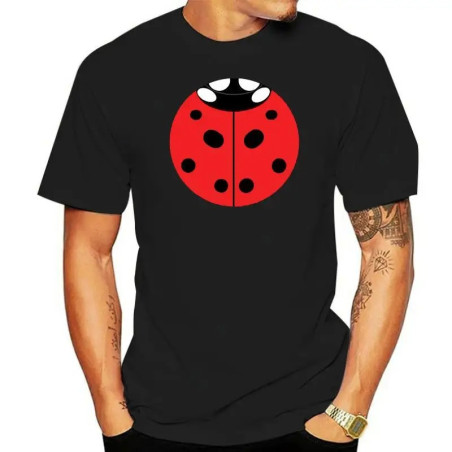 Camiseta de la Suerte con Mariquita para Hombre | Regalo Original