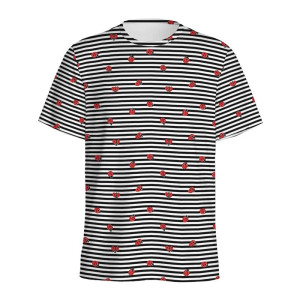 Camiseta Mariquita "Rayas Bohemias" | Regalo Original y Único