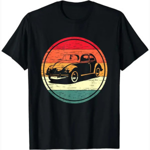 Camiseta Coche Escarabajo Vintage – El Icono Automotriz Retro