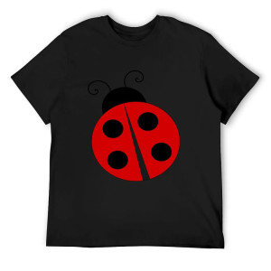 Camiseta Mariquita "Jardín Escarlate" | Algodón 100% & Estilo Único