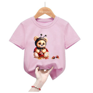 Camiseta Mariquita Mágica para Mujer | Algodón Original y Bonito