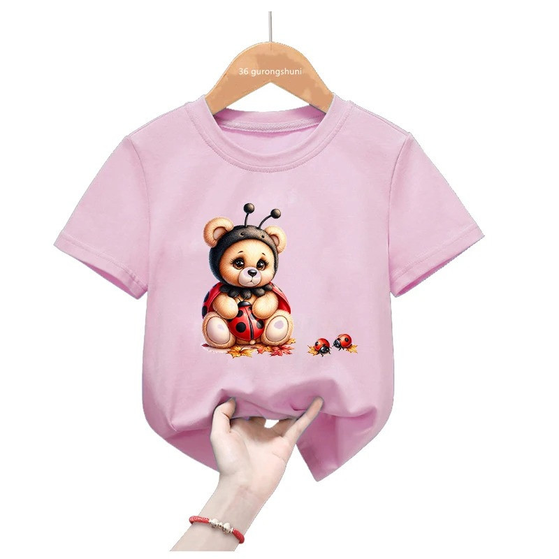 Camiseta Mariquita Mágica para Mujer | Algodón Original y Bonito