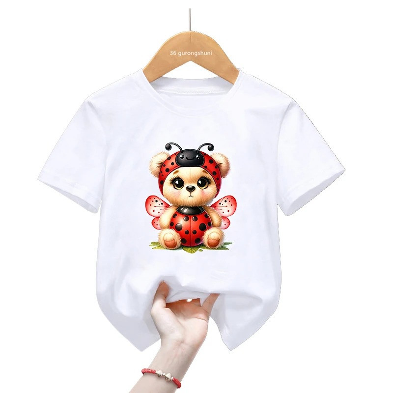 Camiseta Infantil Mariquita Invernal - Confort y Fantasía