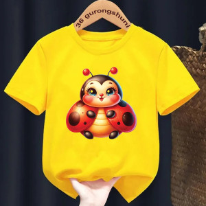Camiseta Infantil Mariquita Regordeta - Divertida y Cómoda