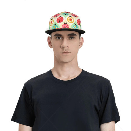 Gorra de Mariquita "Jardín Divertido" – ¡El accesorio del verano!