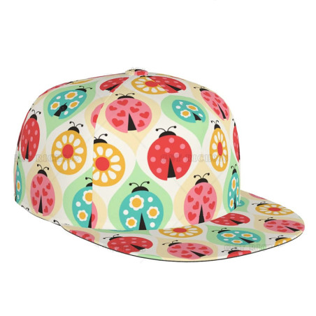 Gorra de Mariquita "Jardín Divertido" – ¡El accesorio del verano!