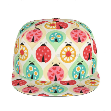 Gorra de Mariquita "Jardín Divertido" – ¡El accesorio del verano!