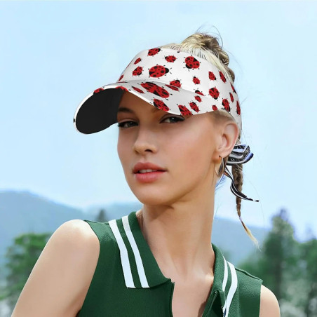 Visera de Mariquitas | Gorra Divertida y Original para el Sol