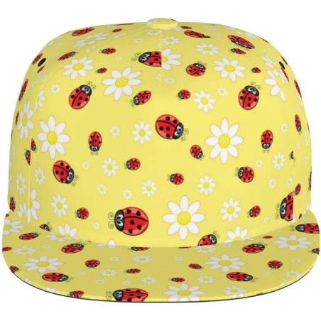 Gorra Mariquita "Destello Primaveral" – Un accesorio divertido y original