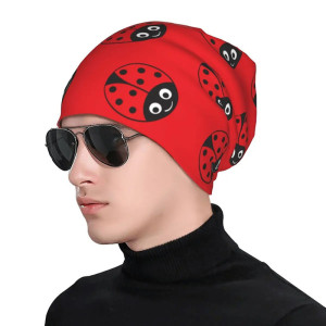 Gorro Mariquita Sonriente | Divertido, Cálido y Original