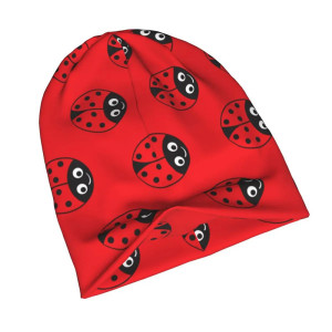 Gorro Mariquita Sonriente | Divertido, Cálido y Original