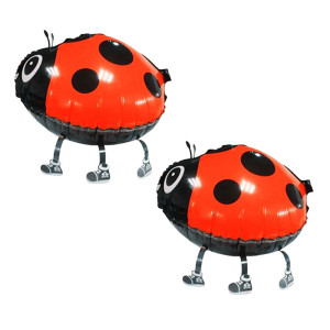 Globos Grandes de Mariquita – Pack de 2 | Ideal para Fiestas