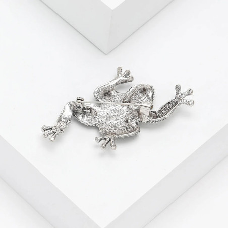 Broche Rana de Nácar Original | Elegancia y Simbolismo