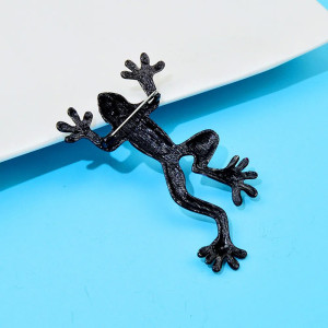 Broche Rana ‘Reflejos Acuáticos’ - Joya Elegante y Colorida
