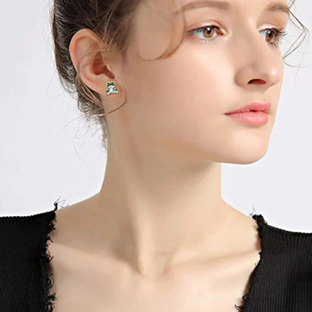 Pendientes Originales Rana Alegre | Joya Divertida para Mujer