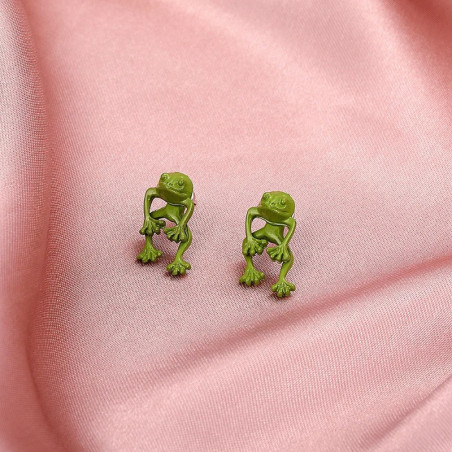 Pendientes Rana de Árbol - Joya Original y Divertida