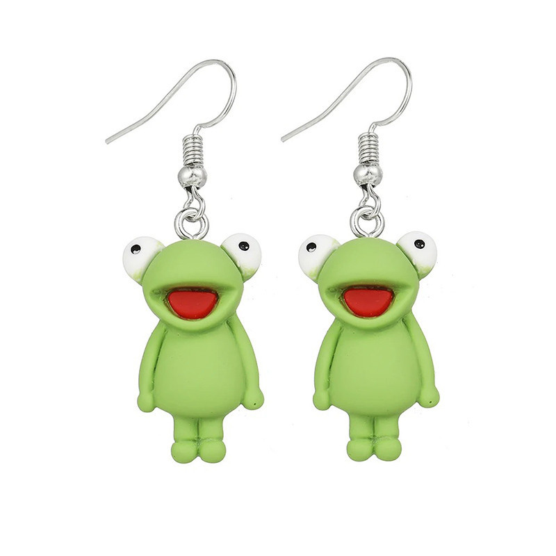 Pendientes Rana Sonriente - Accesorio Divertido y Original
