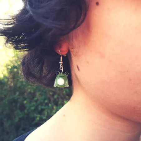 Pendientes Rana Murmullo del Bosque | Regalo Original Mujer