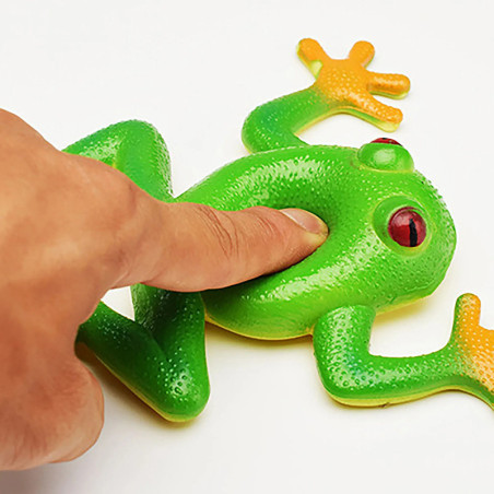 Rana Elástica ¡Croahh! - Juguete Extensible y Divertido