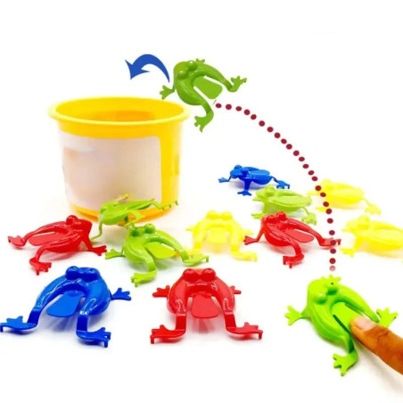 Juego de Ranas Saltarinas - Desafío Divertido para Familia y Amigos