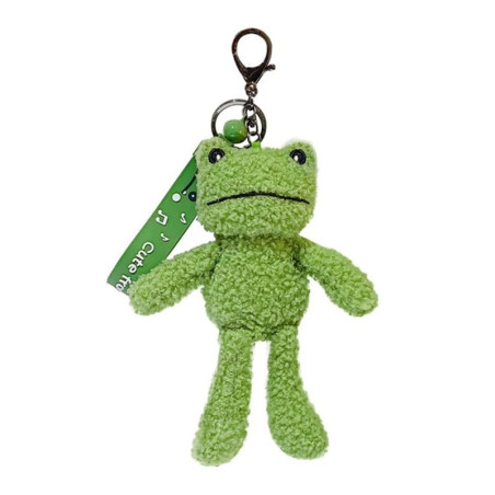 Llavero Rana "Peluche Suave Compañía" – Bonito & Acogedor