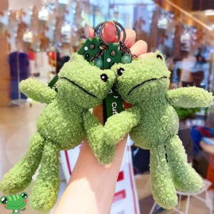 Llavero Rana "Peluche Suave Compañía" – Bonito & Acogedor