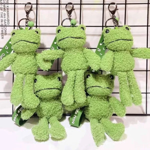 Llavero Rana "Peluche Suave Compañía" – Bonito & Acogedor