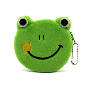 Llavero Rana 'Sonrisa Verde' – Mini Monedero Bonito y Original