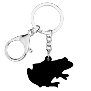 Llavero de Rana Realista – Accesorio de Naturaleza en Resina