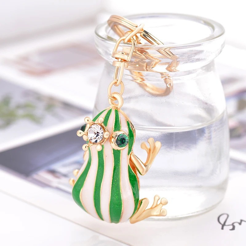 Llavero Rana Real | Colgante para Bolso Bonito y Original