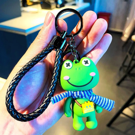 Llavero Rana Aventurera – 2 Modelos | Accesorio Divertido